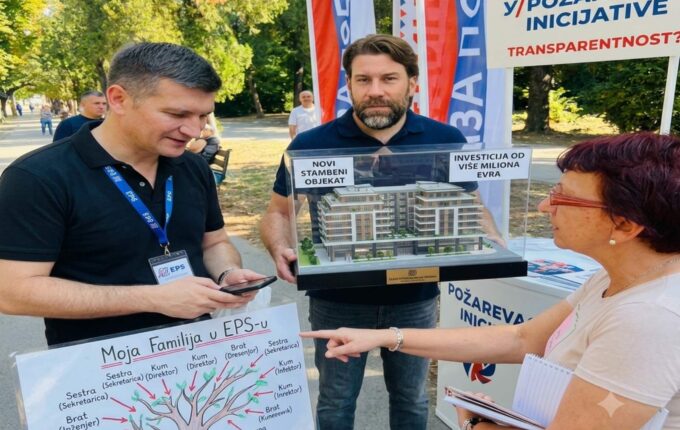 Privatni kvadrati i rodbinski ugovori u EPS-u: Ovo su stvarni rezultati vlasti u Požarevcu.