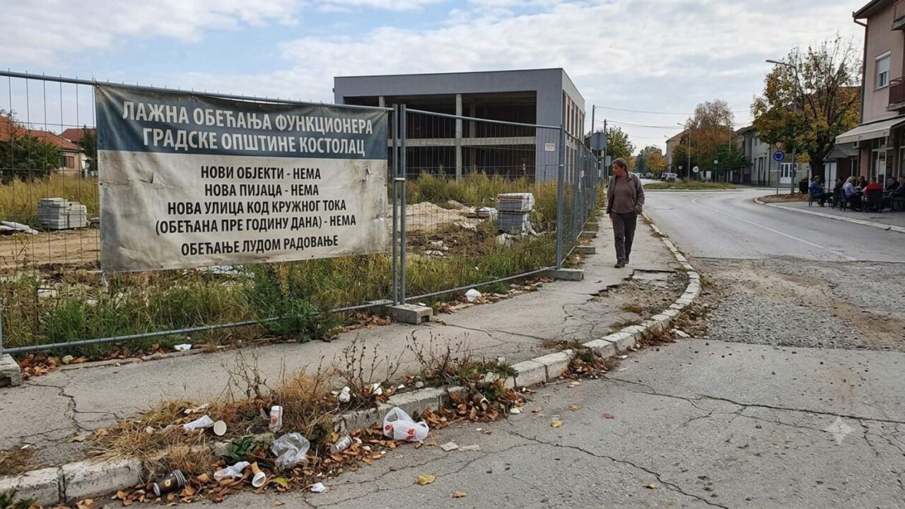 Obećanja na čekanju: Nezavršeni projekti i komunalni problemi u Kostolcu.