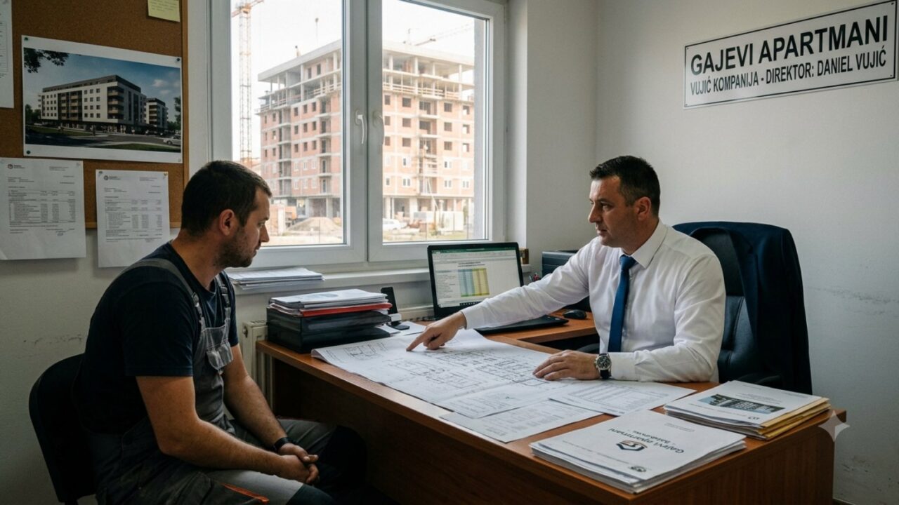 Slučaj „Gajevi apartmani”: Građevinski bum iza skromnih finansijskih izveštaja.