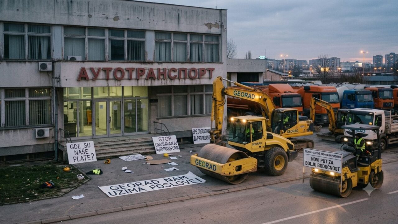 Dok Autotransport bije bitku za plate, Georad nabavlja mehanizaciju i širi delatnost