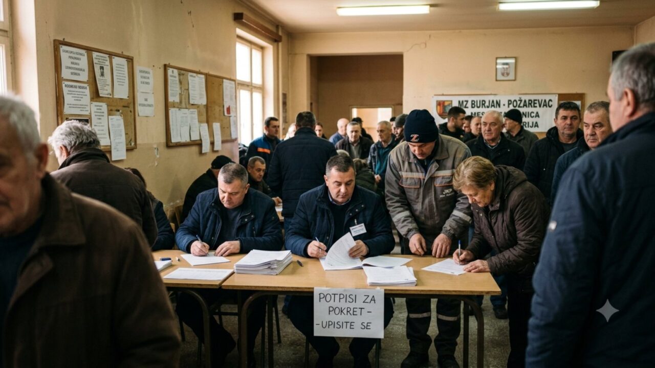 Šta se dešava u Burjanu? Skupljali se potpisi za „nepoznati“ pokret.