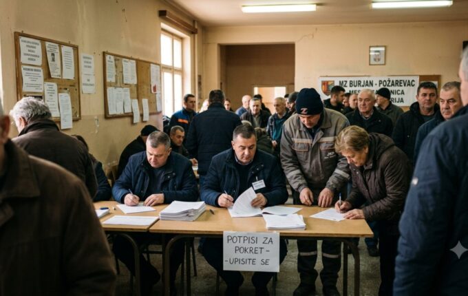 Šta se dešava u Burjanu? Skupljali se potpisi za „nepoznati“ pokret.
