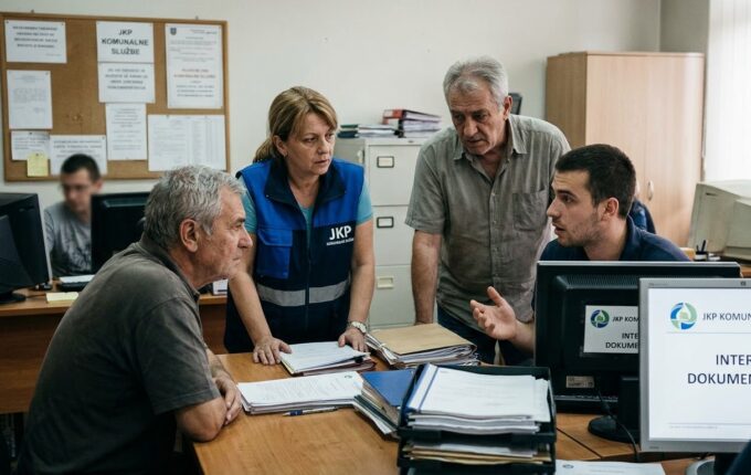 Bahatost bez granica: Narod čita rukovodstvo časti. : Novi detalji iz Komunalnih službi.