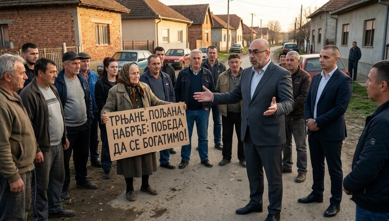 Nedelju dana pred izbore: „Hibridni direktori” obilaze meštane i dele obećanja.