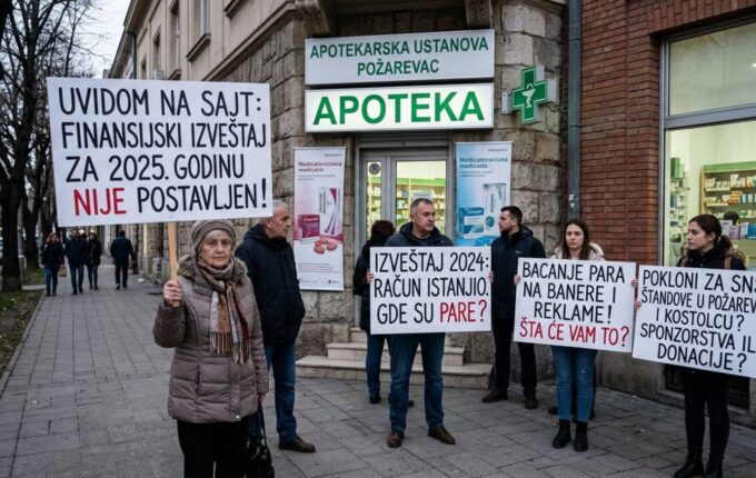 Javna apoteka ili stranački sponzor: Gde odlazi novac građana Požarevca?