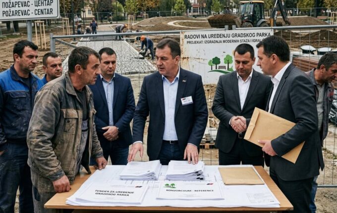 Šema za milionske poslove: Kako lokalni funkcioneri osvajaju tendere u Požarevcu.