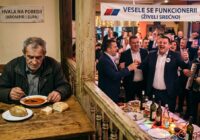 Između pečenja i paradajz supe: Kako se slavi na funkcionerskim veseljima.