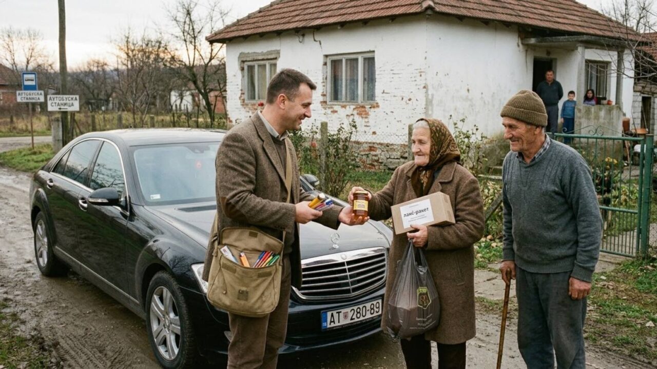 Skromni pokloni za građane, bahatost za funkcionere: Šta stoji iza akcije u Požarevcu.