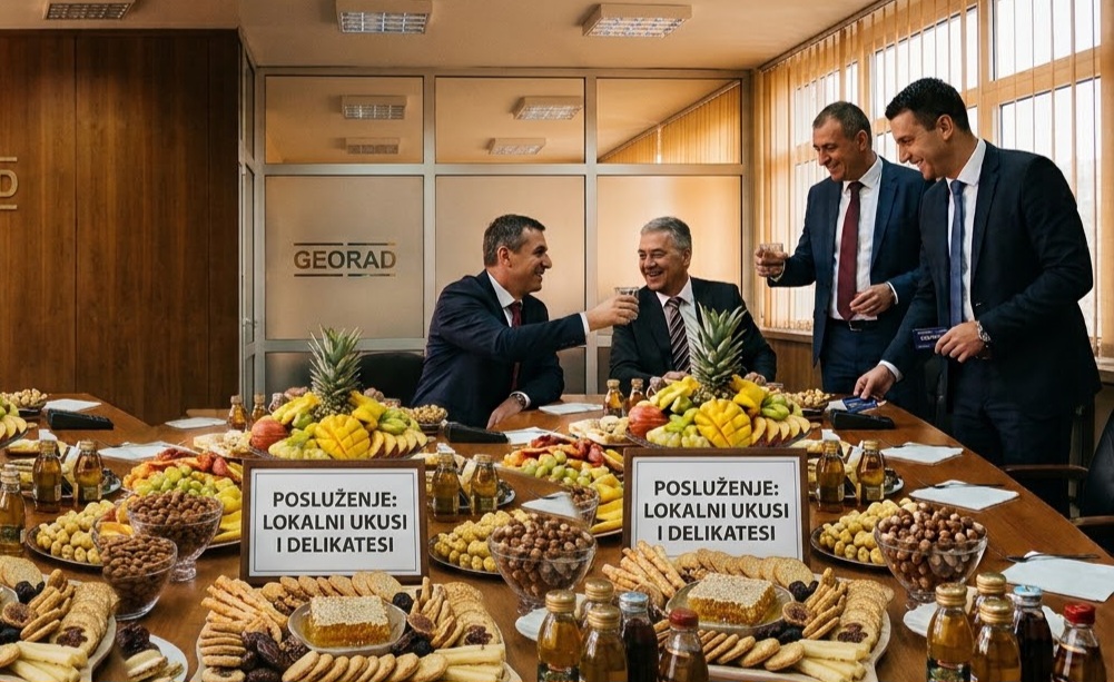 Ptičije mleko u prahu i švedski sto: Gala život u „Georadu”.