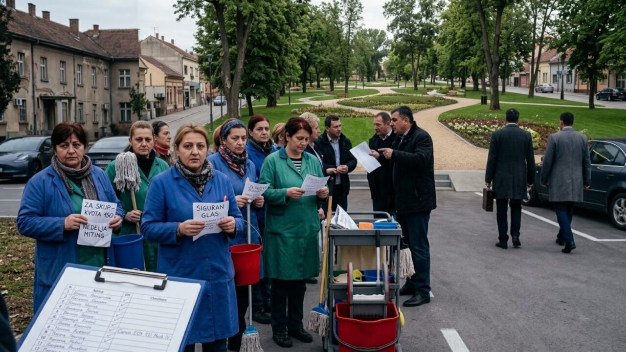 Bez autoriteta i bez stida: Kako je menadžment bolnice prebacio političke kvote na higijeničarke.