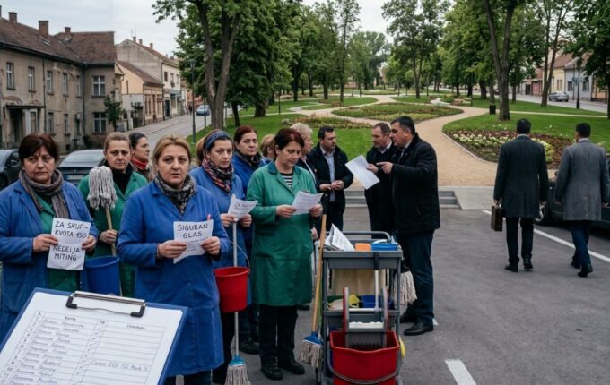 Bez autoriteta i bez stida: Kako je menadžment bolnice prebacio političke kvote na higijeničarke.